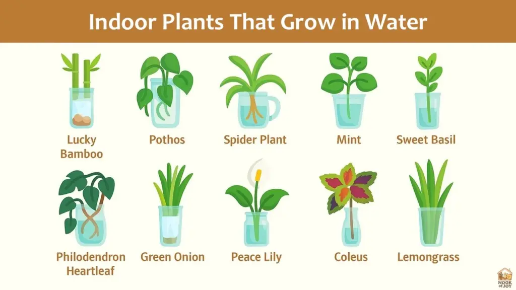 Indoor Plants That Grow in Water for Kitchen