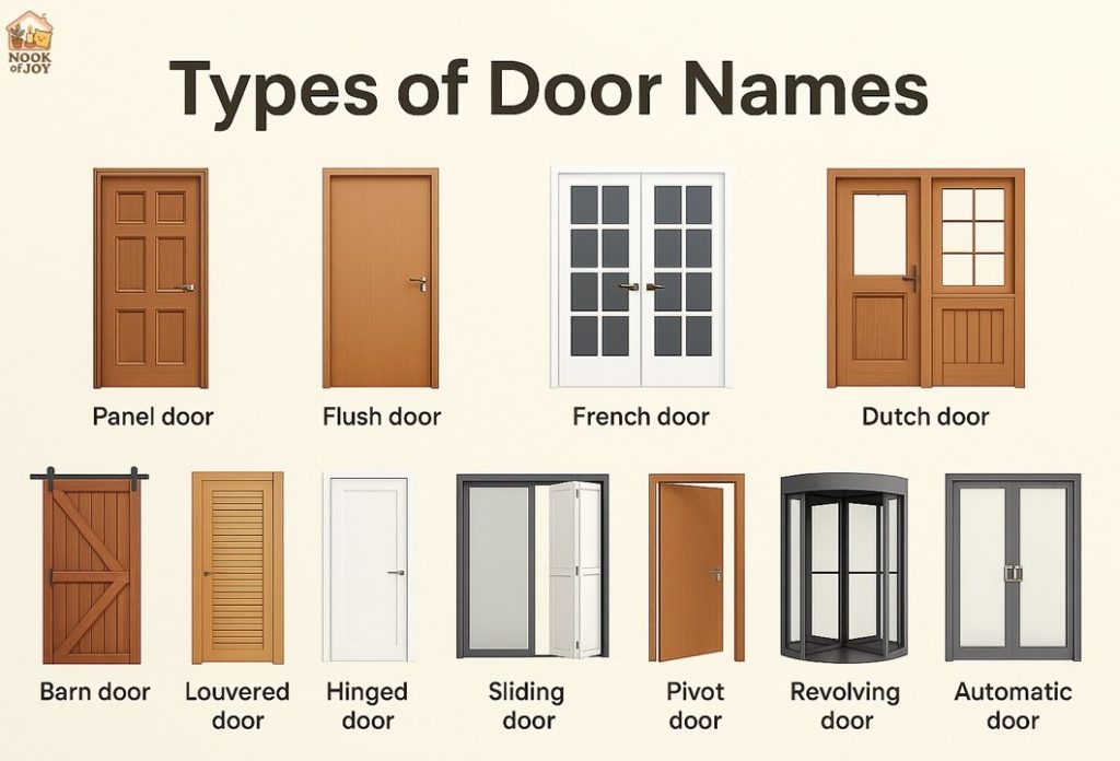 Different Types of Door Names