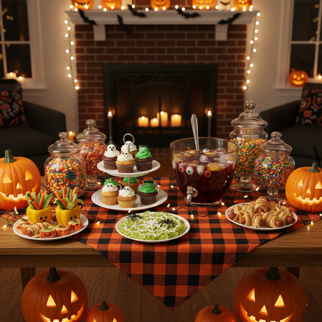 Frighteningly Delicious Food- Costumes on a Budget- Spooky Decor- Budget-Friendly Halloween Party
