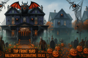 Front Yard Halloween Decorating Ideas