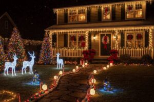 Garden & Lawn Outdoor Christmas Decor Ideas