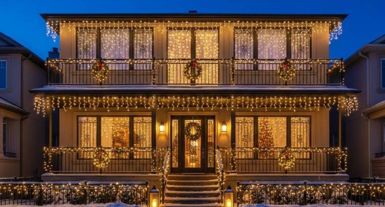 outdoor Christmas lighting ideas