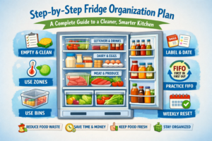 Fridge Organisation Plan