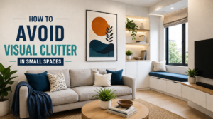 How to avoid visual clutter for small spaces
