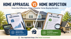 Home Appraisal vs Home Inspection