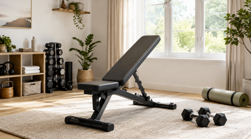An Adjustable Workout Bench