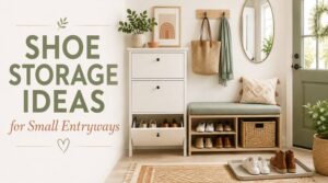 Shoe Storage Ideas for Small Entryways