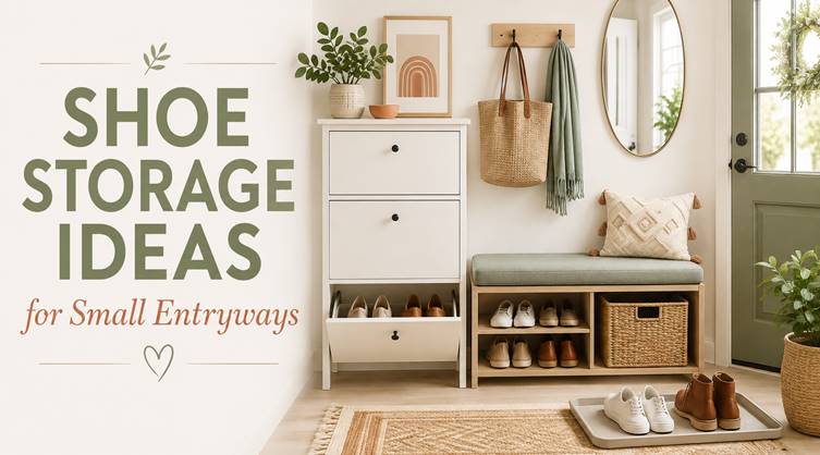 Shoe Storage Ideas for Small Entryways